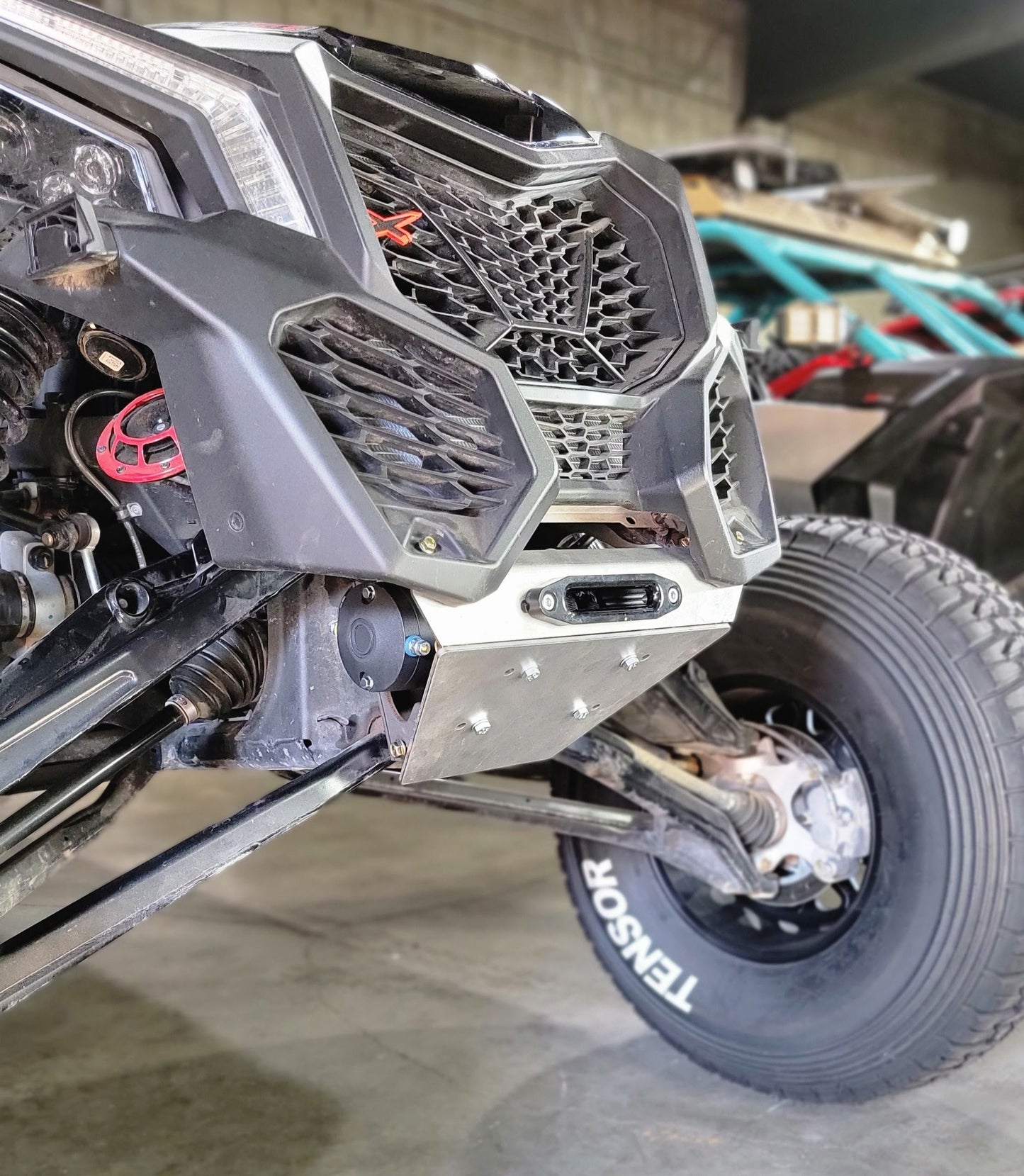 FastLab UTV PreRunner Winch Bumper Bulkhead for Can-Am Maverick X3