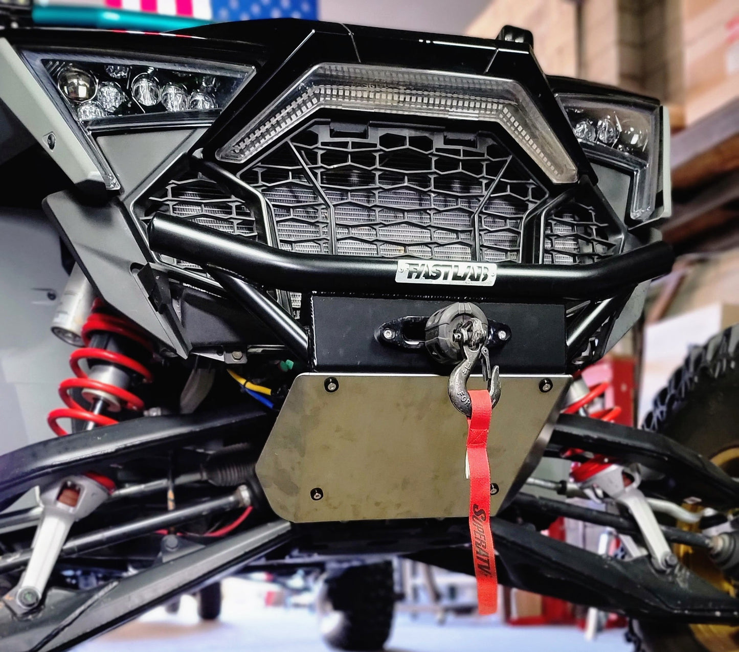 FastLab UTV Winch Bumper for Polaris RZR Pro R / Turbo R