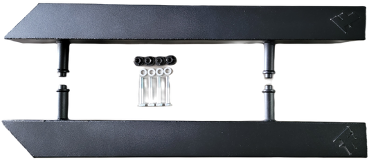 FastLab UTV Rock Slider Steps for Polaris RZR Pro R/Turbo R/Pro XP 2-Seat