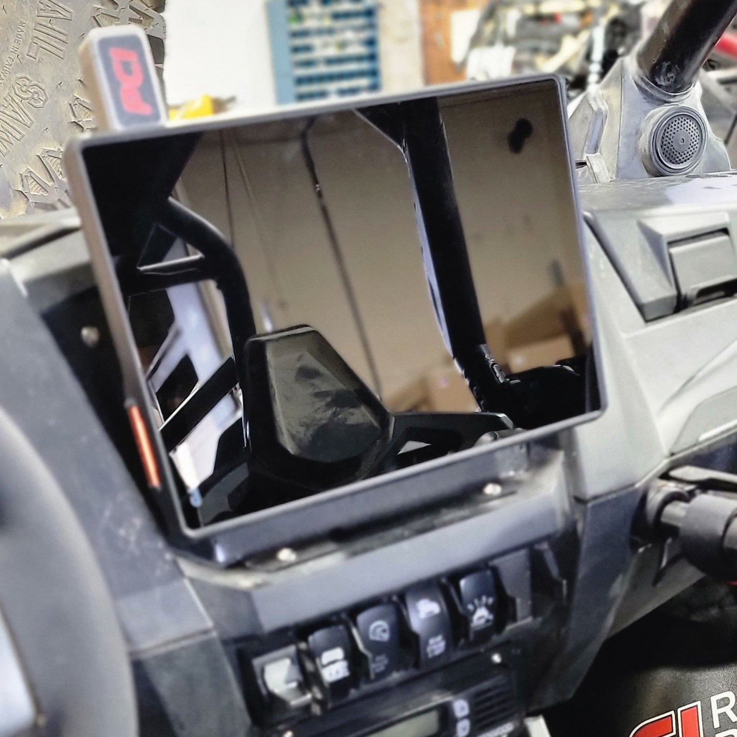 FastLab UTV Garmin Tread GPS Mount for Polaris RZR Pro R/Turbo R/Pro XP