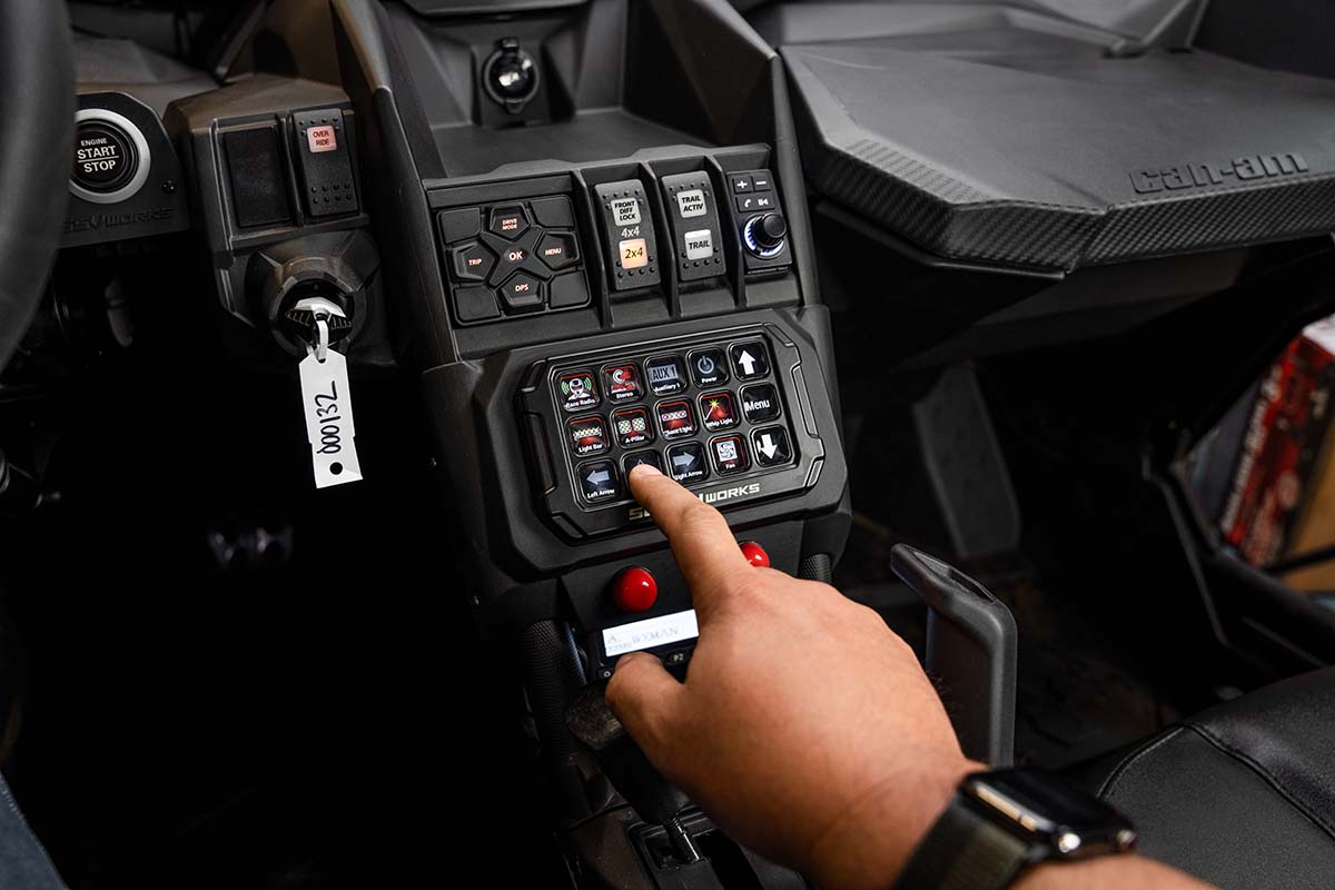 SSV Works 2017-2024 Can-Am Maverick X3 SWITCH Works Alpha12 Mounting Kit