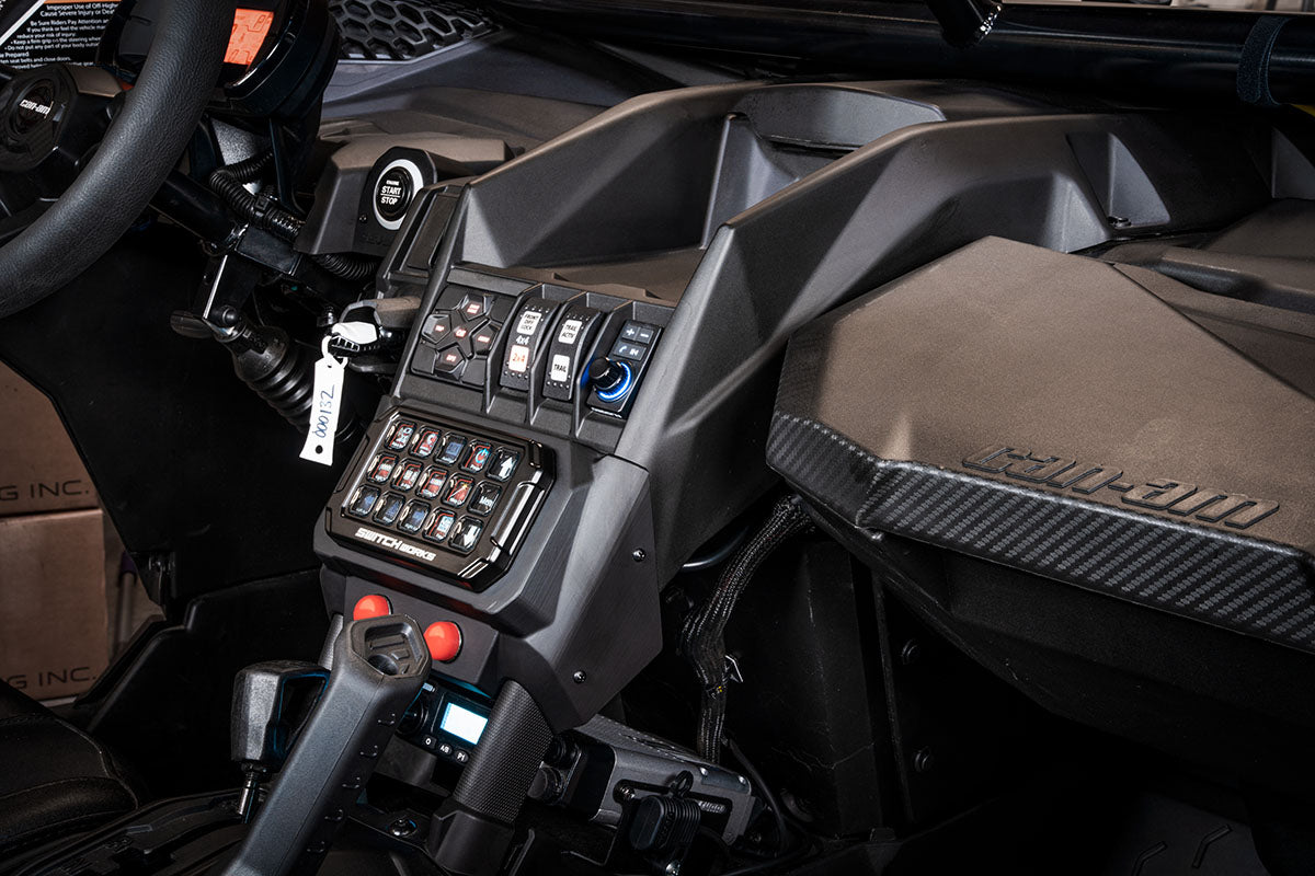SSV Works 2017-2024 Can-Am Maverick X3 SWITCH Works Alpha12 Mounting Kit