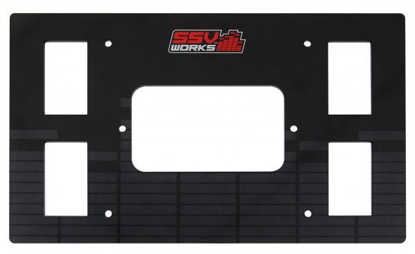SSV Works Polaris RZR XP 1000 Dash Mounting Kit for MRB3 Bluetooth Media Controller