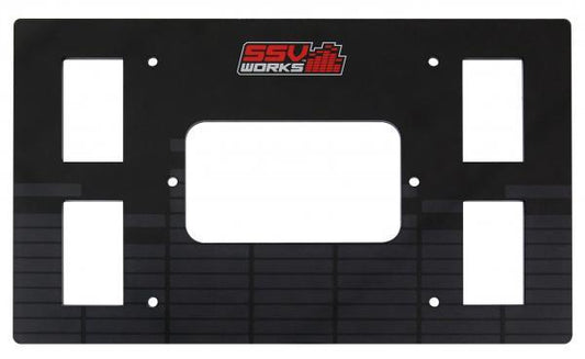 SSV Works Polaris RZR XP 1000 Dash Mounting Kit for MRB3 Bluetooth Media Controller