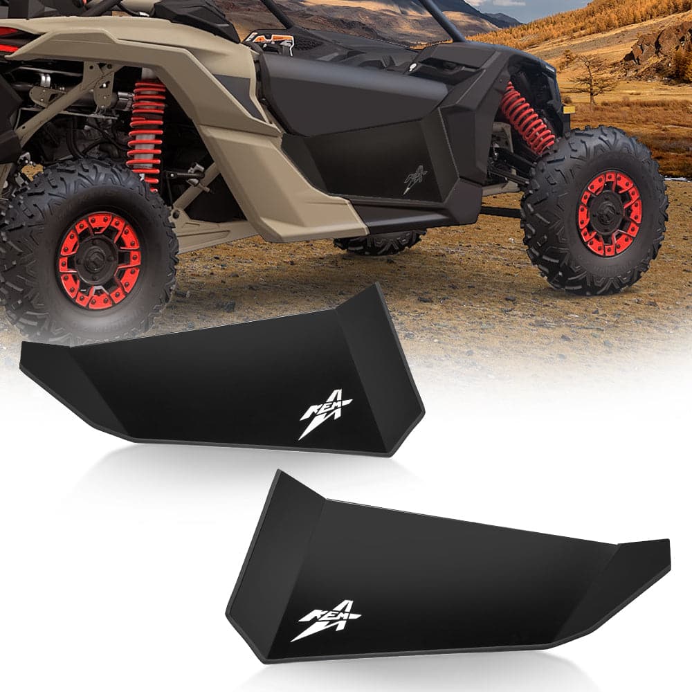 Kemimoto Aluminum Lower Door Set - Can-Am Maverick X3 2 Seat