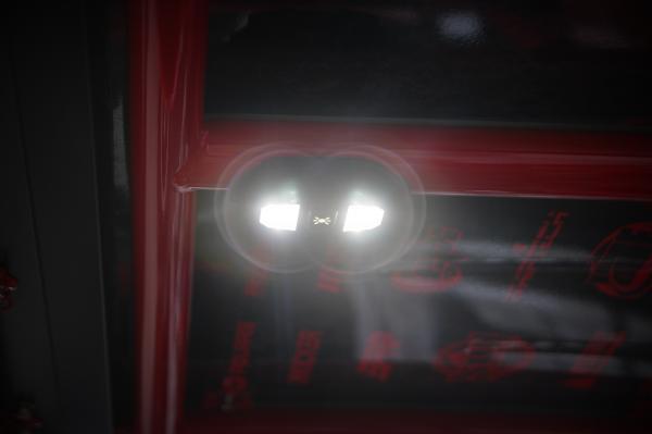 SSV Works Dome Light with Cage Clamps and Billet Mount