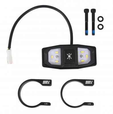 SSV Works Dome Light with Cage Clamps and Billet Mount