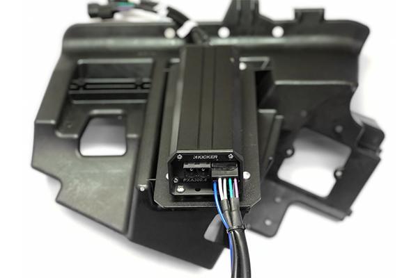 SSV Works 2020-2024 Polaris RZR Pro Under-Dash 10in Subwoofer Enclosure for Ride Command