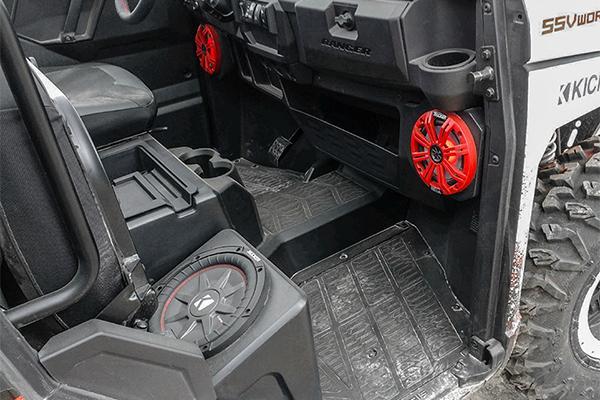 SSV Works 2018-2024 Polaris Ranger XP1000 10" Subwoofer for Ride-Command