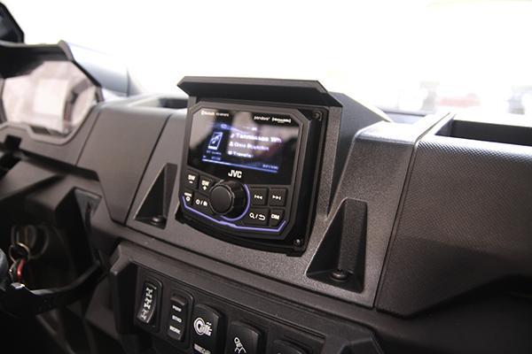 SSV Works JVC MR1 Media Receiver Plug-&-Play Kit for 2018+ Polaris Ranger