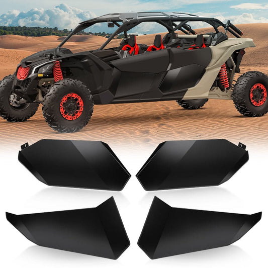 Kemimoto Aluminum Lower Door set - Can-Am Maverick X3 Max