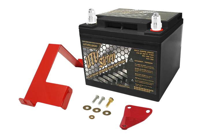 UTV Stereo Can-Am Maverick X3 Big Battery Kit