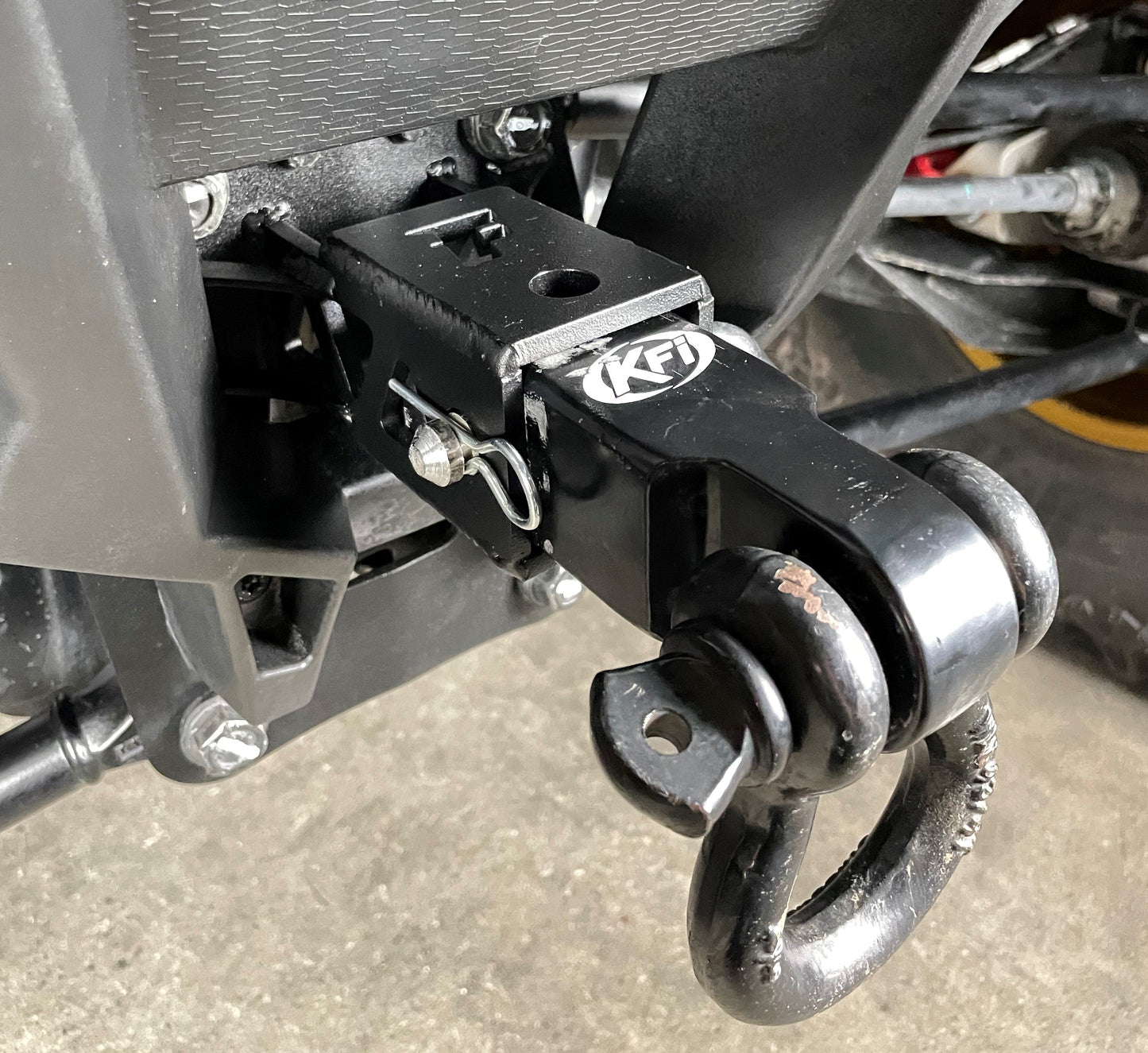 FastLab UTV Radius Rod Pull Plate w/ 2" Receiver for Polaris RZR Turbo R & Pro R