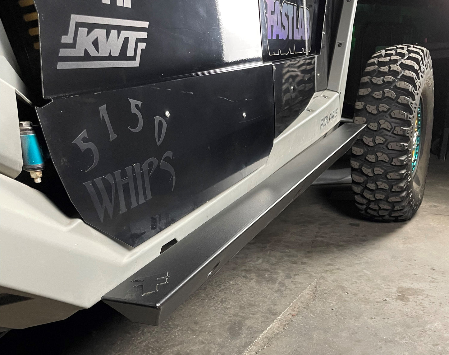 FastLab UTV Rock Slider Steps for Polaris RZR Pro R/Turbo R/Pro XP 4-Seat