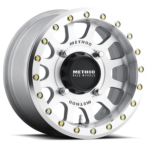 Method Racing Wheels 14x7 MR401 Beadlock UTV 4x156 Offset +38 Raw Machined