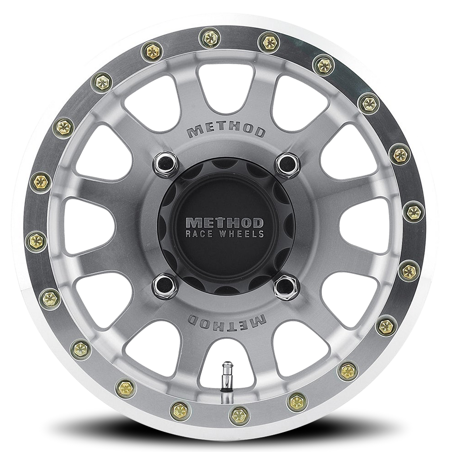 Method Racing Wheels 14x7 MR401 Beadlock UTV 4x156 Offset +38 Raw Machined