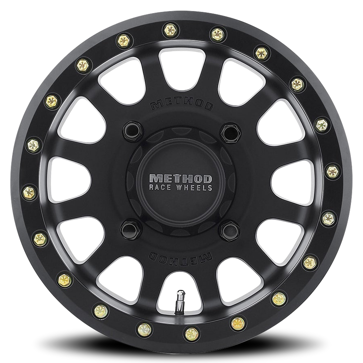 Method Race Wheels 15x7 MR401 Beadlock UTV 5x114.3 Offset +38 Matte Black