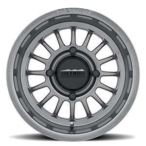 Method Race Wheels 15x10 MR411 Bead Grip UTV 4x136 Offset +25 Gloss Titanium