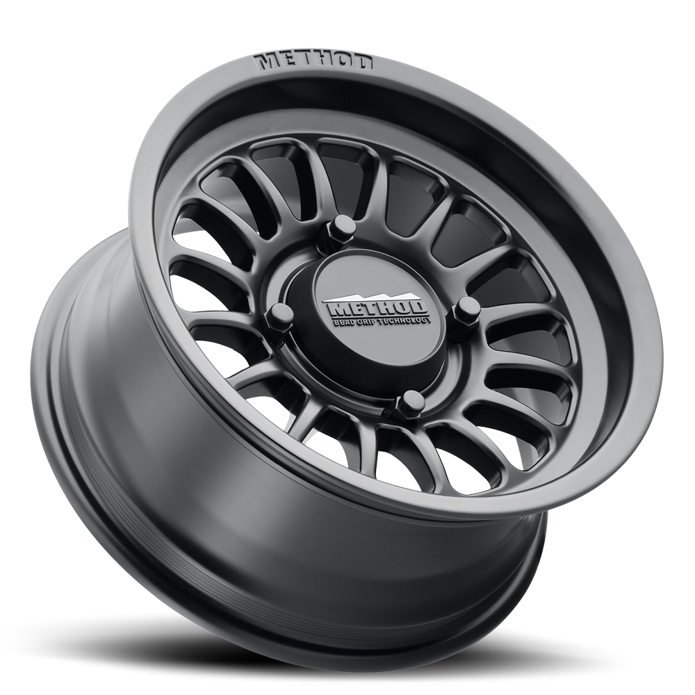 Method Race Wheels 15x7 MR411 Bead Grip UTV 4x136 Offset +13 Matte Black
