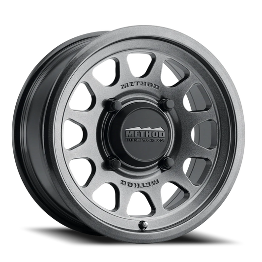 Method Race Wheels 15x10 MR414 Bead Grip UTV 4x136 Offset +25 Graphite