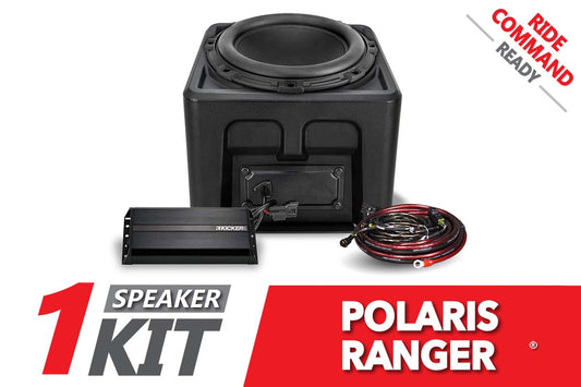 SSV Works 2018-2024 Polaris Ranger XP1000 10" Subwoofer for Ride-Command