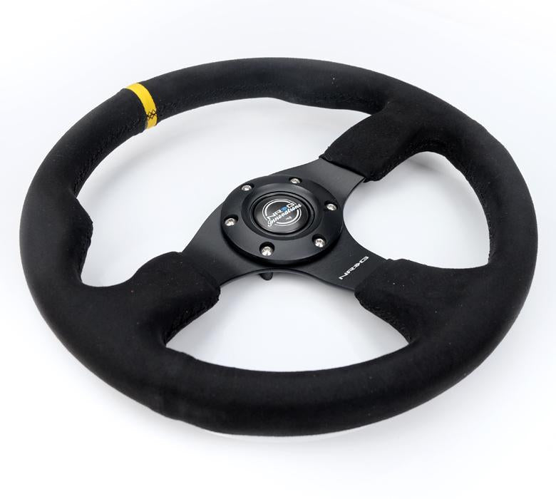 NRG Race Steering Wheel Alcantara