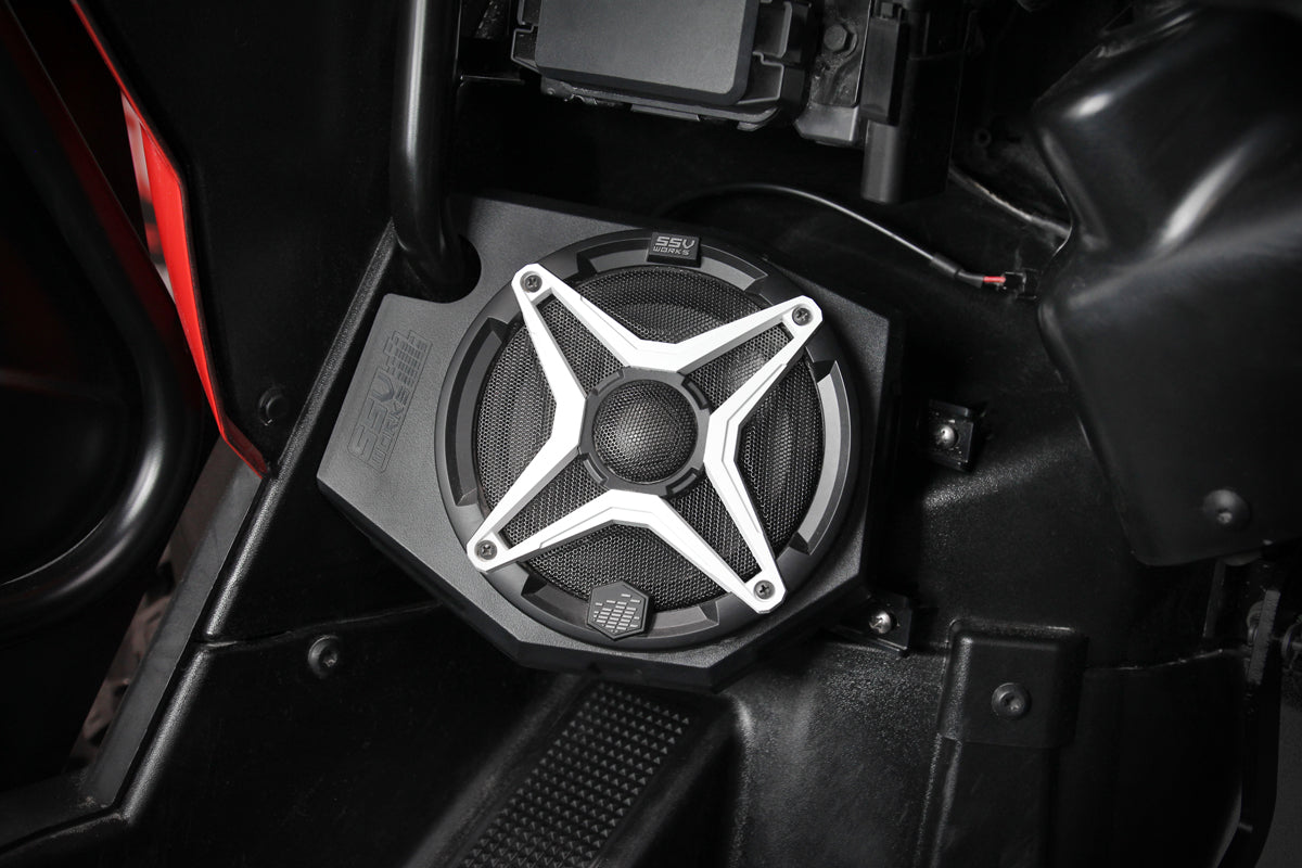 SSV Works 2014-2024 Polaris RZR Front Kick 6.5" Speaker Pods