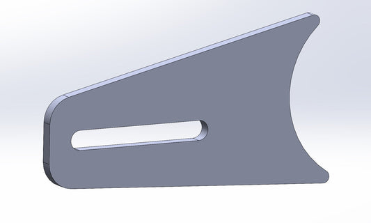 FastLab UTV Rear Chase Light Bar Tabs for 1.75" Tube