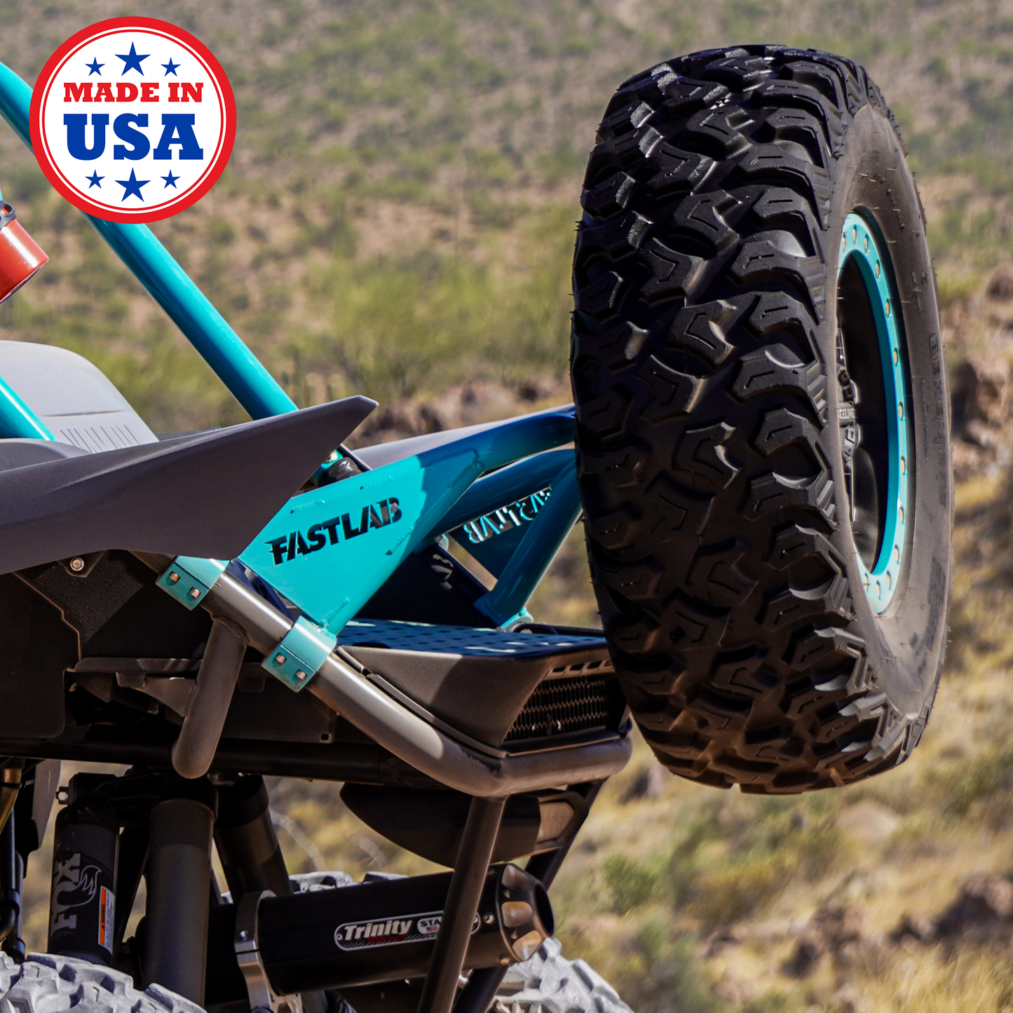 FastLab UTV Spare Tire Carrier for Yamaha YXZ1000R