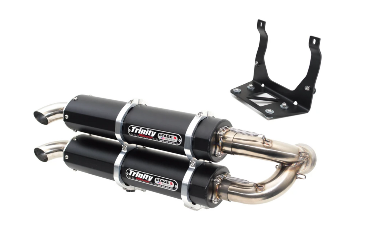 Trinity Racing Slip-On Exhaust for Can-Am Maverick X3