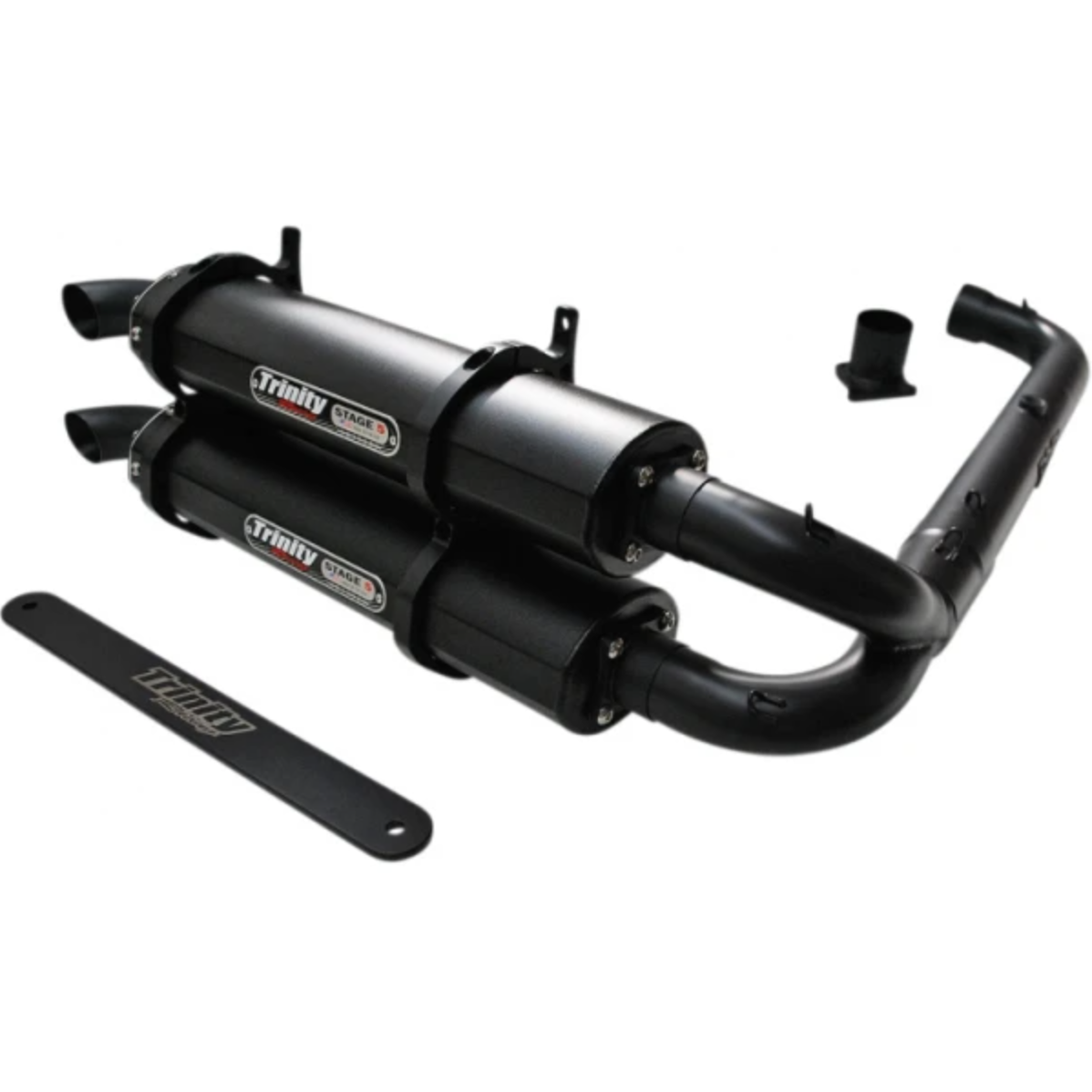 Trinity Racing Full Exhaust for Polaris RZR Turbo/S