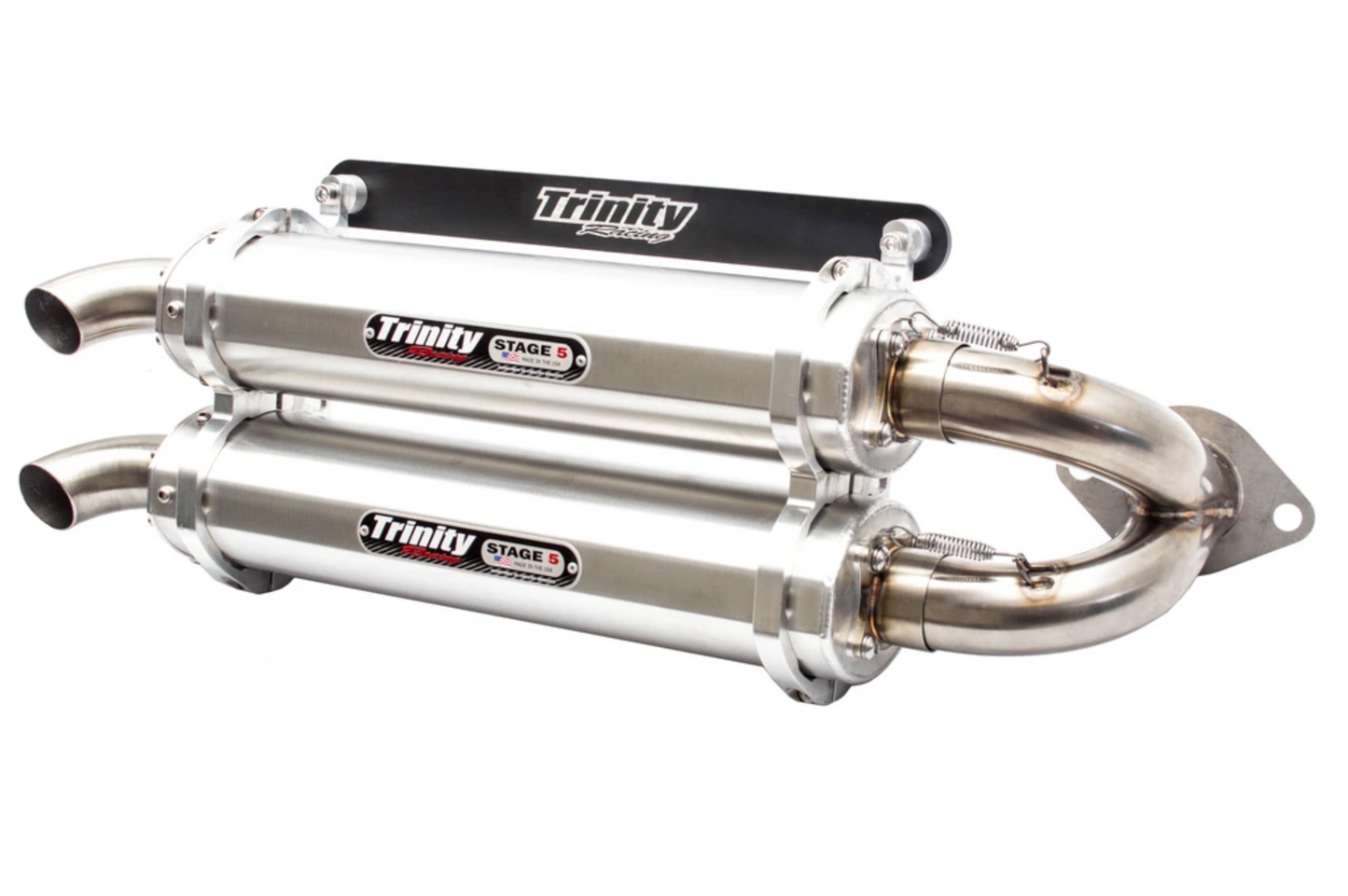 Trinity Racing Slip-On Exhaust for Polaris RZR XP1000
