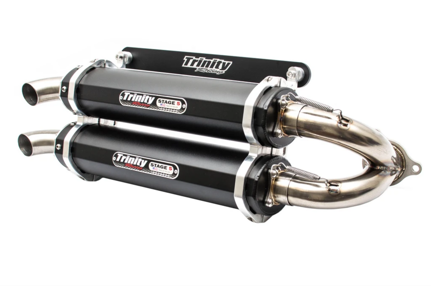 Trinity Racing Slip-On Exhaust for Polaris RZR Pro XP/Turbo R