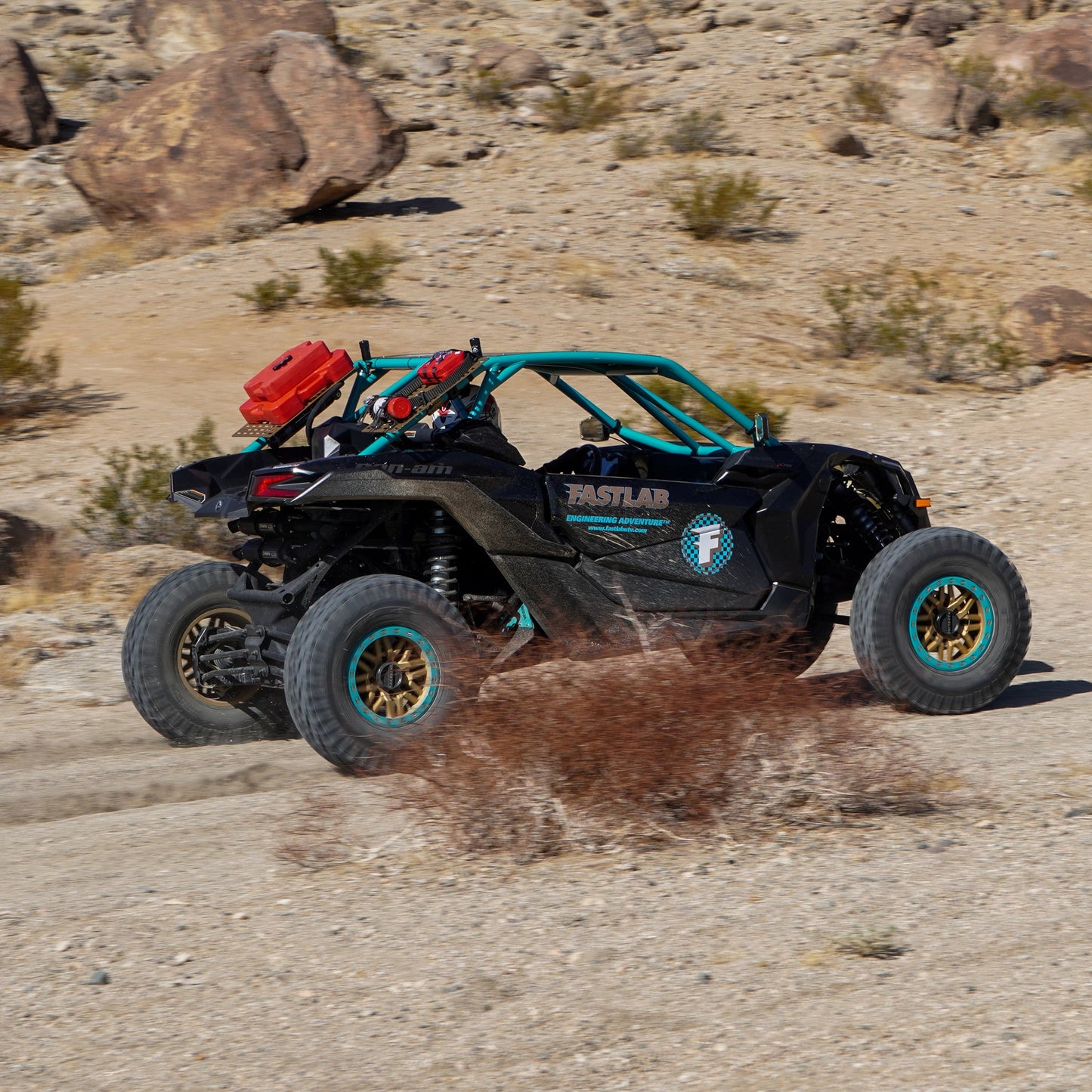 FastLab UTV Universal Tube Clamp Molle Plate