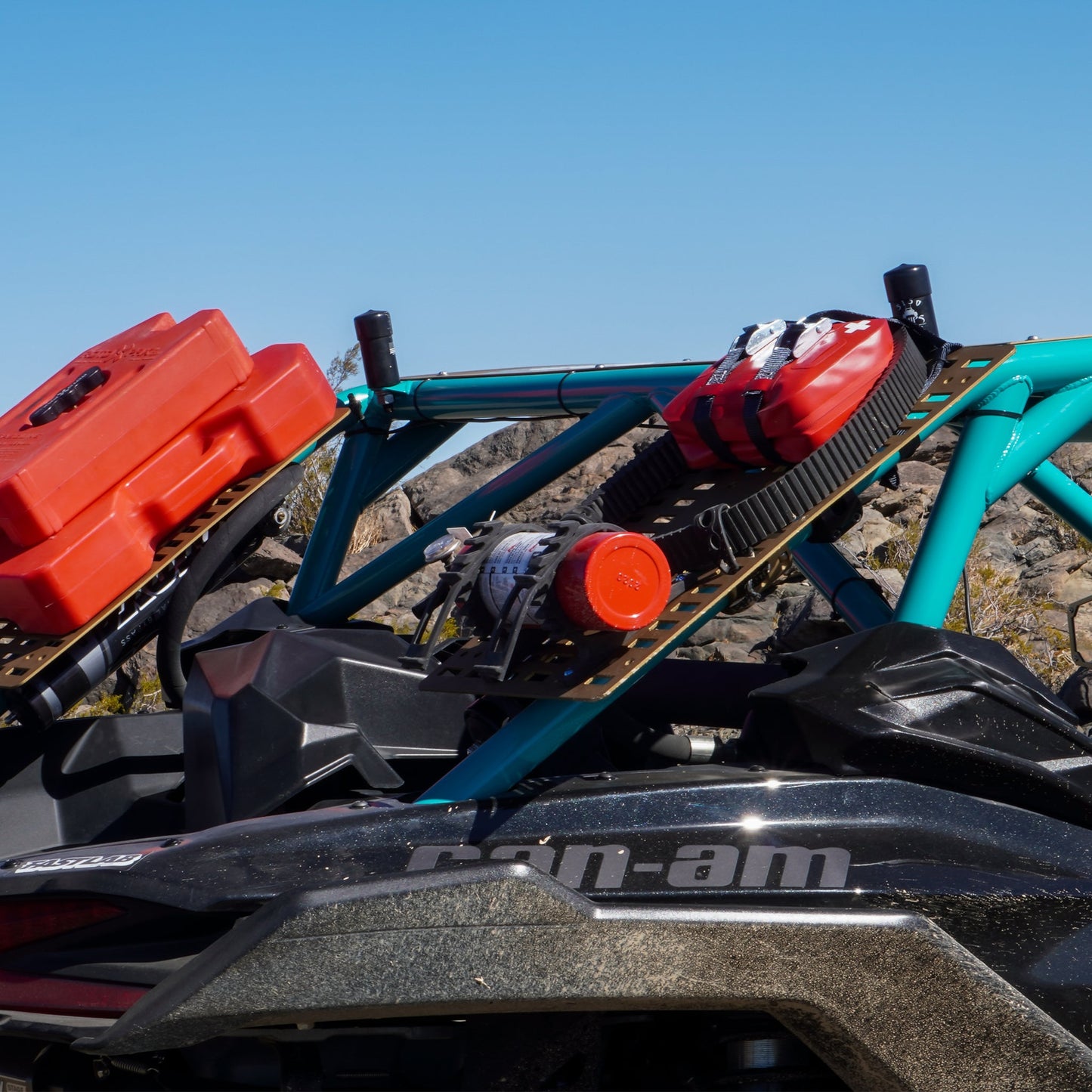 FastLab UTV Universal Tube Clamp Molle Plate