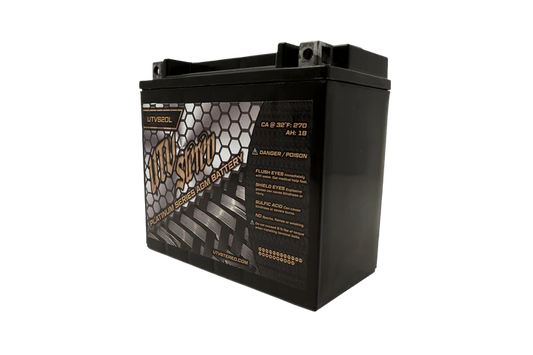 UTV Stereo Can-Am Maverick X3 Platinum Series AGM 20L Battery