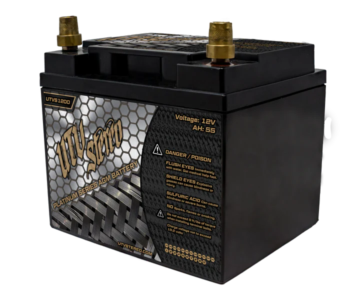 UTV Stereo Can-Am Maverick X3 Platinum Series AGM 1200 Battery