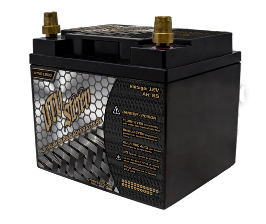 UTV Stereo Can-Am Maverick X3 Platinum Series AGM 1200 Battery
