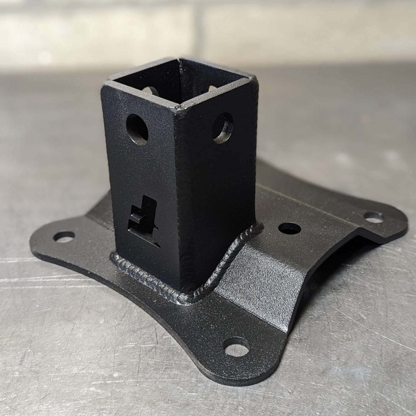 FastLab UTV Radius Rod Pull Plate w/ 2" Hitch Receiver for Can-am Mavrick X3