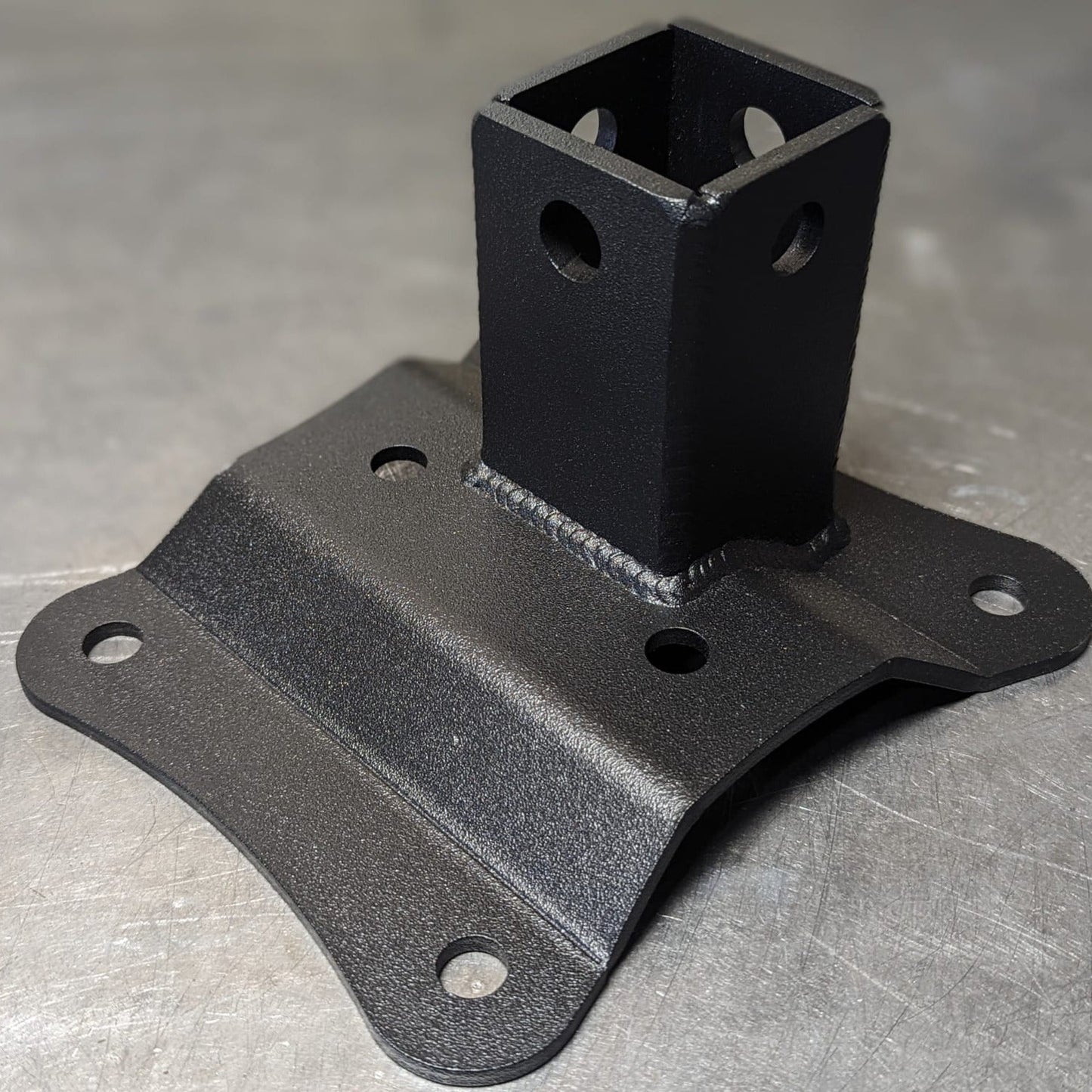 FastLab UTV Radius Rod Pull Plate w/ 2" Hitch Receiver for Can-am Mavrick X3