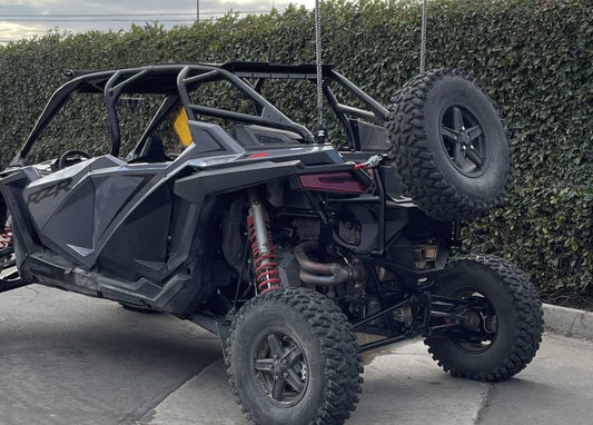 FastLab UTV Swing Out Spare Tire Carrier for Polaris RZR Pro R