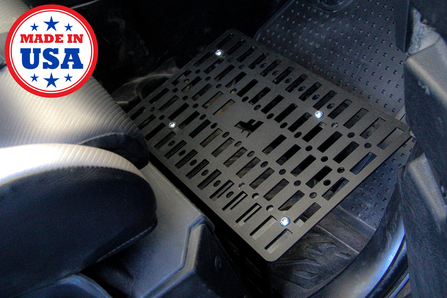 FastLab UTV Passenger Footrest Molle Plate for Yamaha YXZ1000R