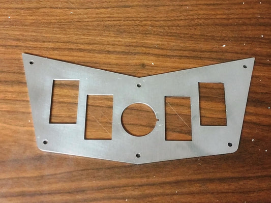 Longhorn Fab Shop RZR 570/800/900 Rocker Switch Plate (4 Rocker Switches)