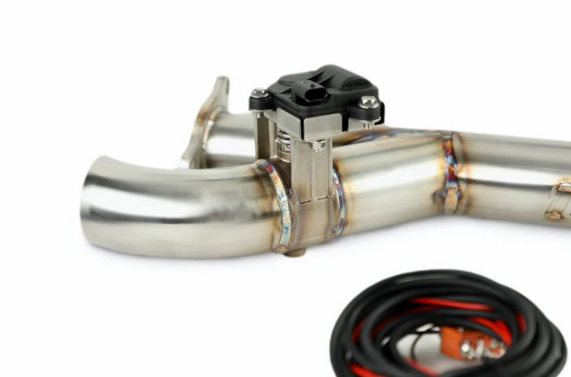 Trinity Racing Side Piece Header w/ E-Valve for Polaris RZR Pro XP/Turbo R