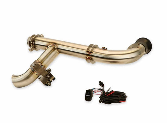Trinity Racing Side Piece Header w/ E-Valve for Can-Am Maverick X3