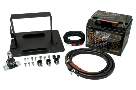 UTV Stereo Can-Am Defender 2nd Battery Kit