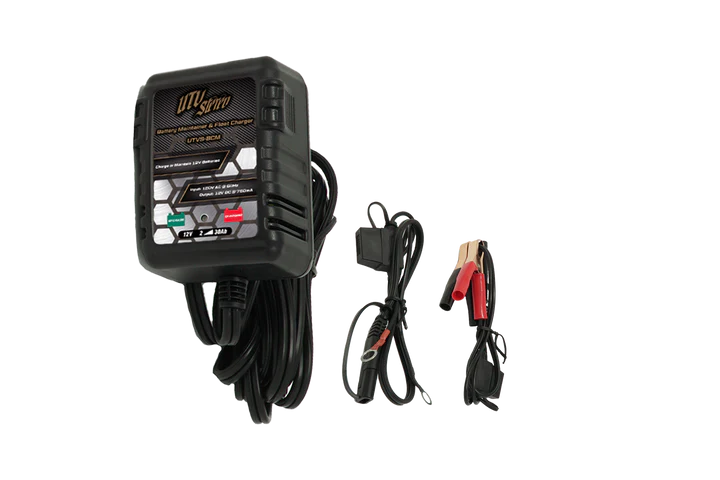 UTV Stereo 12-Volt Automatic Battery Charger/Maintainer