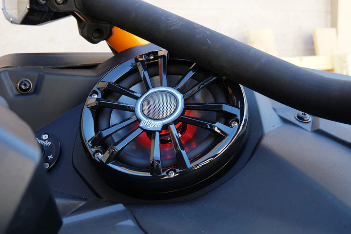 UTV Stereo Can-Am Maverick X3 Signature Series 6.5" Dash Panel Speaker Enclosures