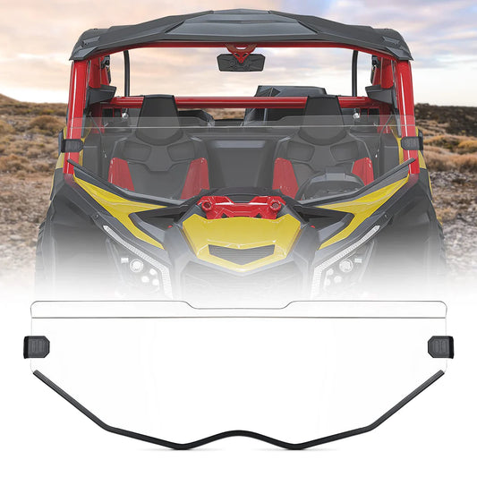Kemimoto Half Windshield Clear - Can-Am Maverick X3