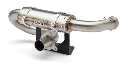 Trinity Racing Center Exit Slip-On Exhaust for Can-Am Maverick X3